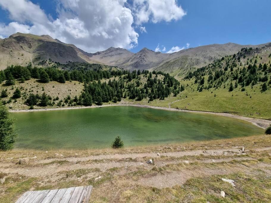 T2 + Coin Montagne - Wifi/Piscine - Les Orres 1800 Exterior foto