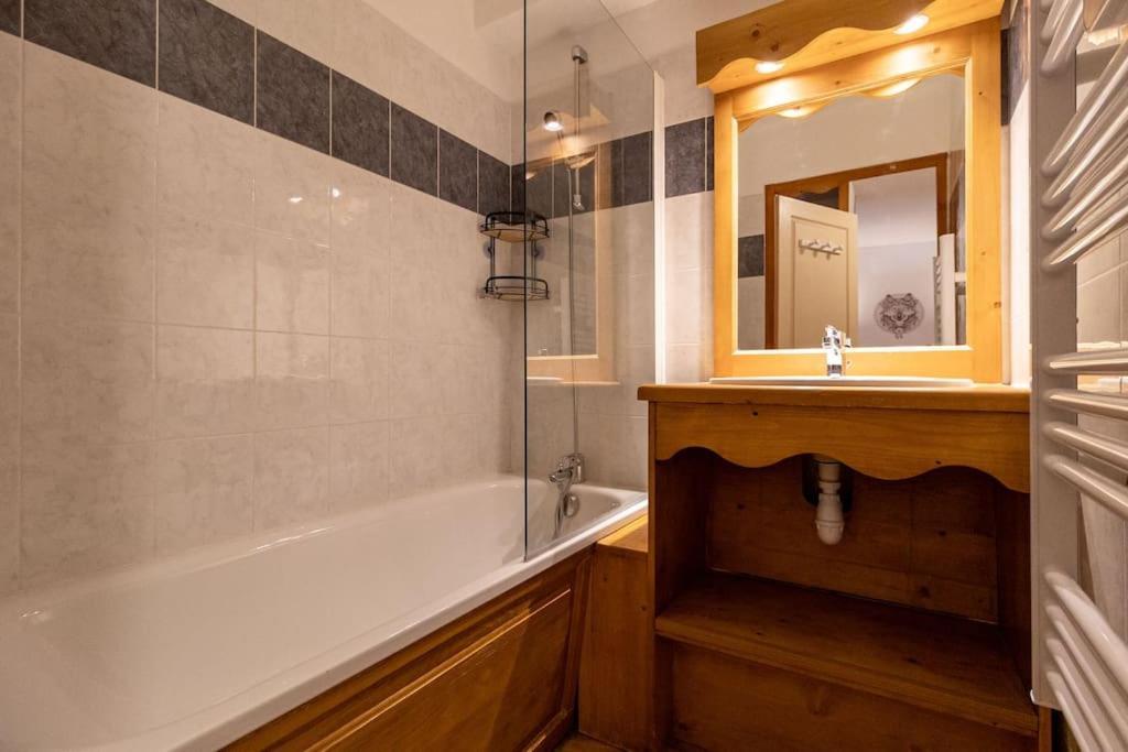 T2 + Coin Montagne - Wifi/Piscine - Les Orres 1800 Exterior foto
