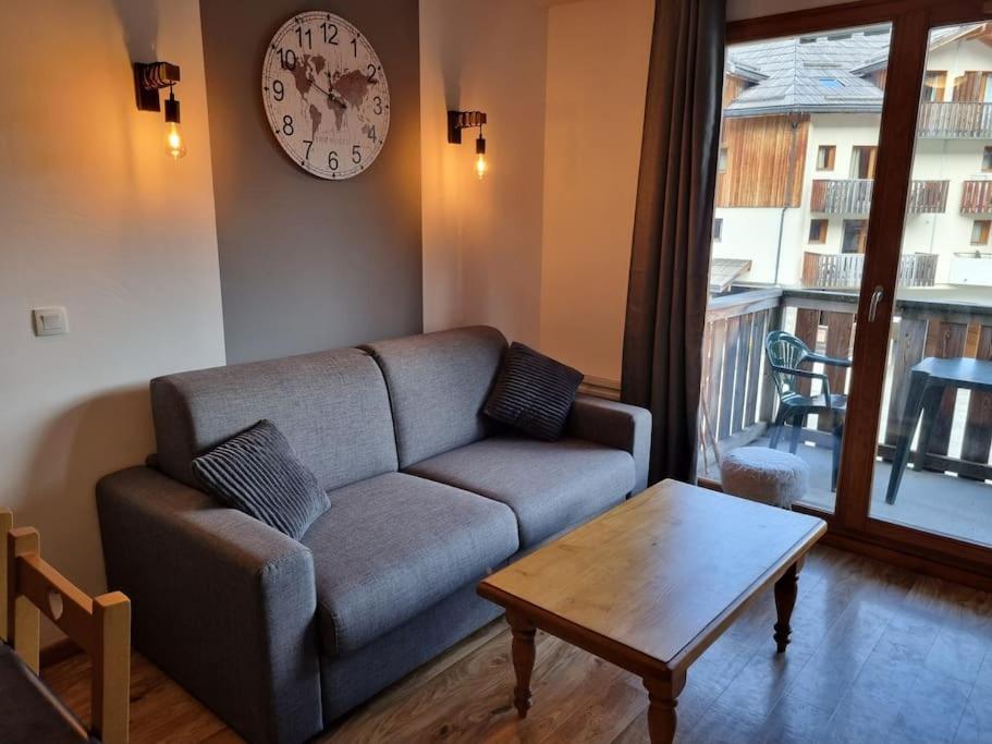 T2 + Coin Montagne - Wifi/Piscine - Les Orres 1800 Exterior foto