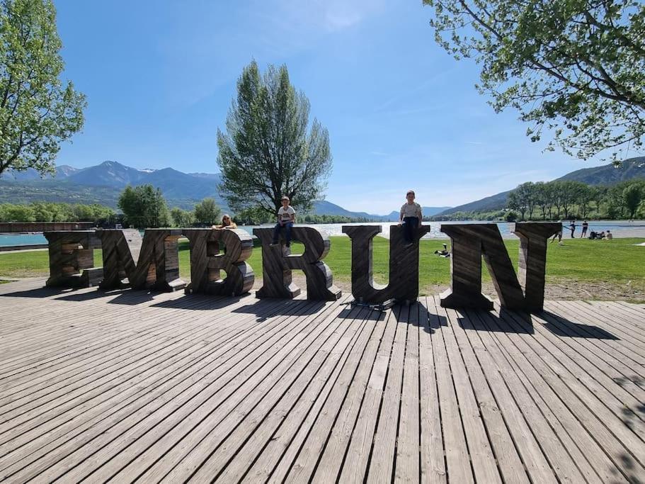T2 + Coin Montagne - Wifi/Piscine - Les Orres 1800 Exterior foto